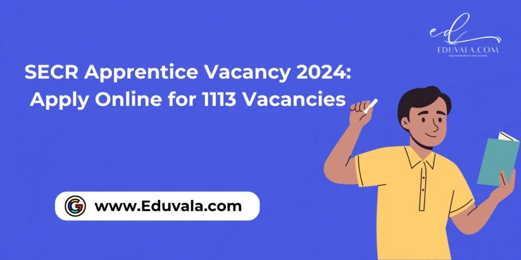 SECR Apprentice Vacancy 2024